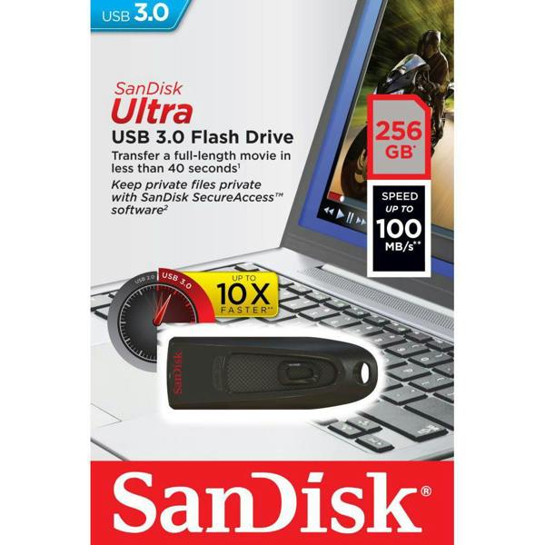 SanDisk Ultra USB 3 Flash Drive 256GB