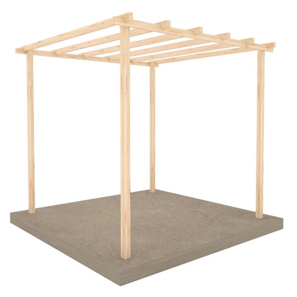 Ivy Pergola Kit 8x8 - Best Shed
