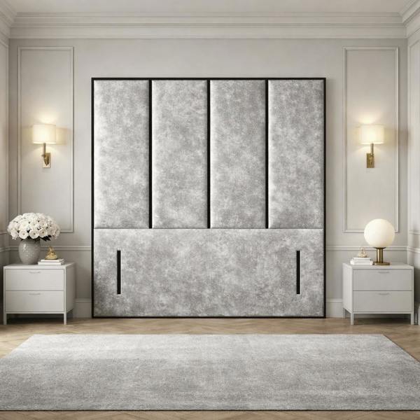 Great British Beds Emma headboard with Contrast Border