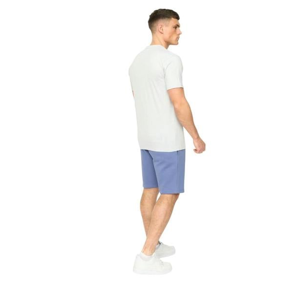Crosshatch Mens Kensby T-Shirt - Light Blue - 