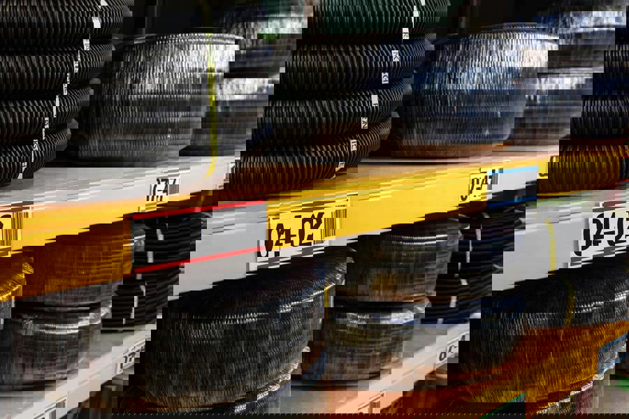 Durable Magnetic Ticket Label Holder Document Pocket | 10 Pack | 210 x 74mm