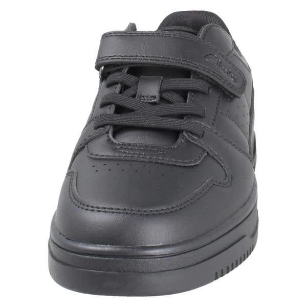 Clarks Boys Clarks Sporty Elasticated Lace School Shoes Canyon Way K