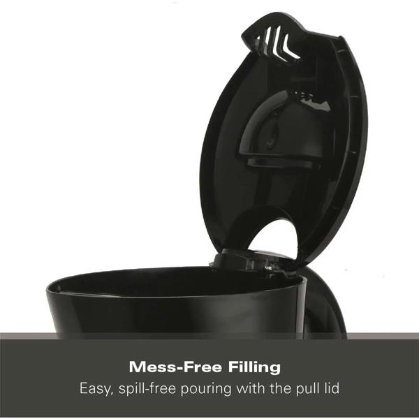 Hamilton Beach Essential 1.7L Plastic Kettle - Black - Hamilton Beach UK