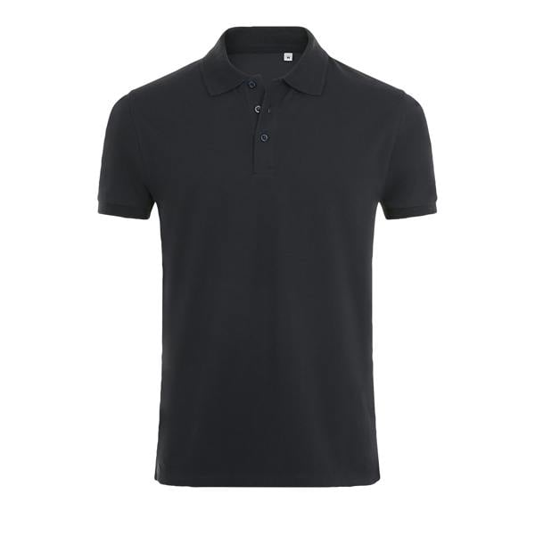 SOLS Mens Phoenix Short Sleeve Pique Polo Shirt - French Navy