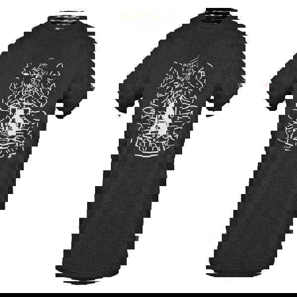 Aquascutum Mens Aldis Shield Logo T-Shirt - Black - 