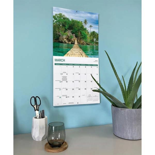 Natural Elements Pathways Calendar 2027, Wall Calendars, Month To View, Natural World, Gift