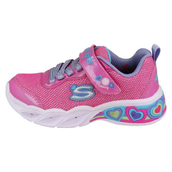 Skechers Girls Skechers Light Up Trainers Shimmer Spells 302304