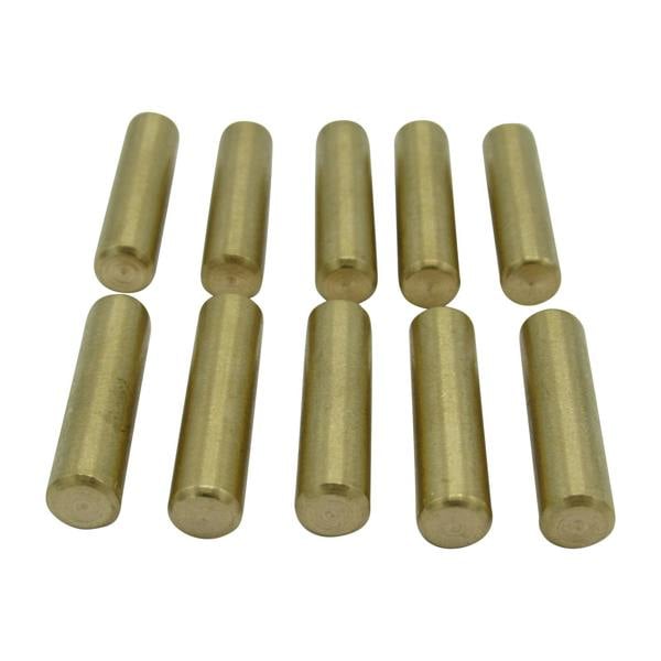 Replacement Brass Shear Pins X10 (800KG - 5400KG Wire Rope Hoist Safety Spare)