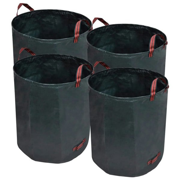 Berkfield Garden Waste Bag Dark Green 4 pcs 272 L 150 g/sqm