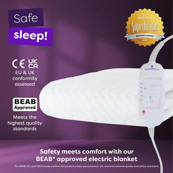 Slumberdown Toast Nights Electric Blanket