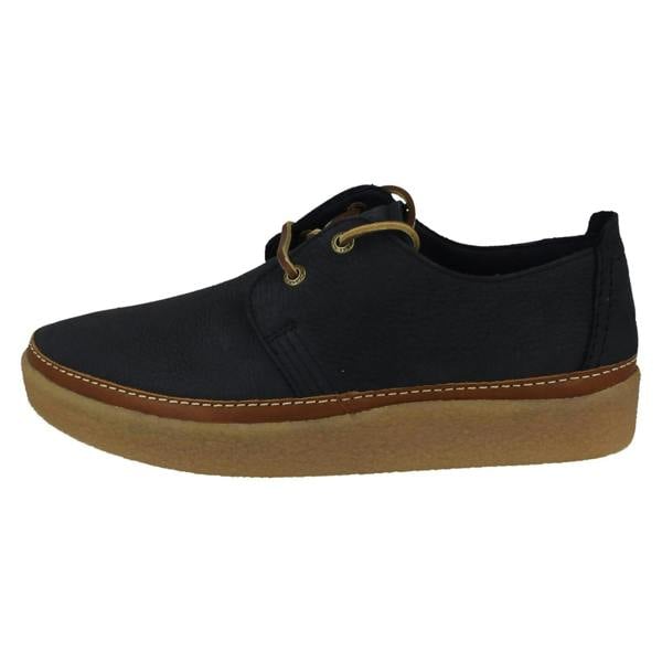 Clarks Mens Clarks Casual Crepe Sole Lace Up Shoes Clarkwood Low