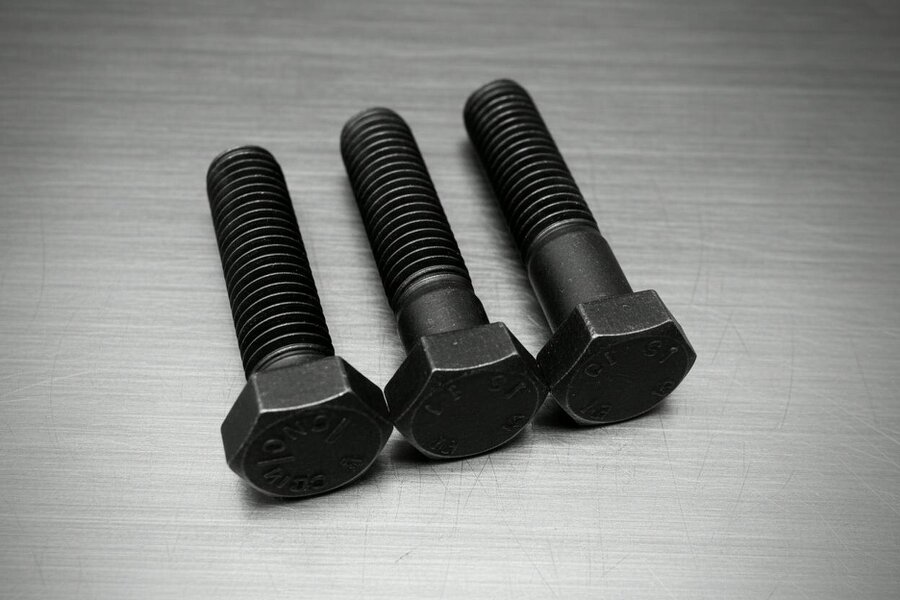 Fixaball UNC 3/4" Hex Bolt Set Screw High Tensile 8.8 Self Colour Over 8"
