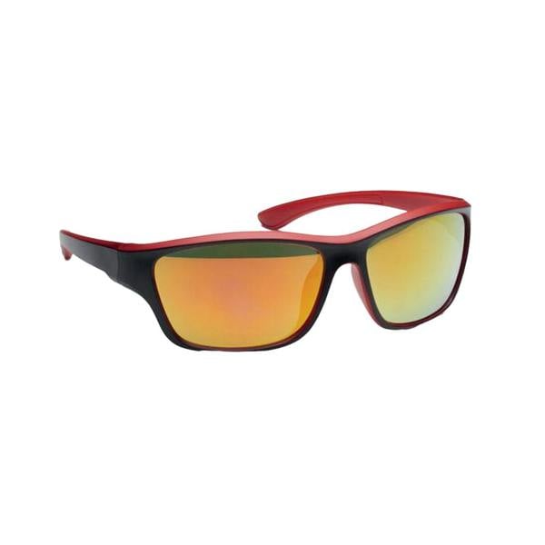 MidOcean Yuma UV Mirrored Sport Sunglasses - Red - 