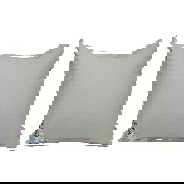 HOMESCAPES Organic Cotton Pillow with Luxury Microfibre Filling