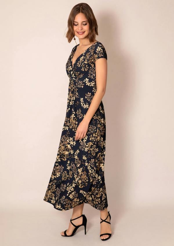 Alie Street London Sophia Maxi Dress (Golden Blossom)