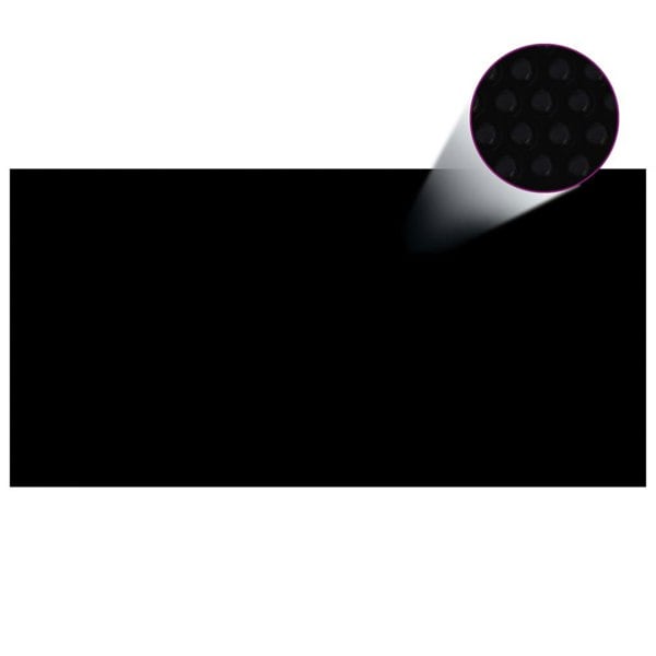 Berkfield Pool Cover Black 400x200 cm PE
