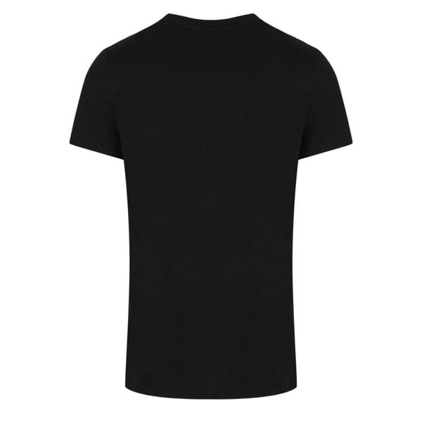 BALMAIN TH01601I296 Balmain Resort Logo Black T-Shirt EAB BLACK T-SHIRT MALE S