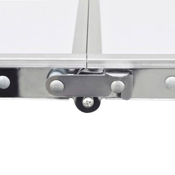 Berkfield Foldable Camping Table Height Adjustable Aluminium 120 x 60 cm