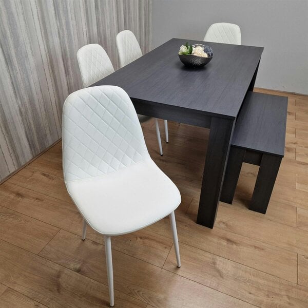 Kosy Koala Dining Table Set with 4 Chairs Dining Room, Kitchen table set of 4, and Bench