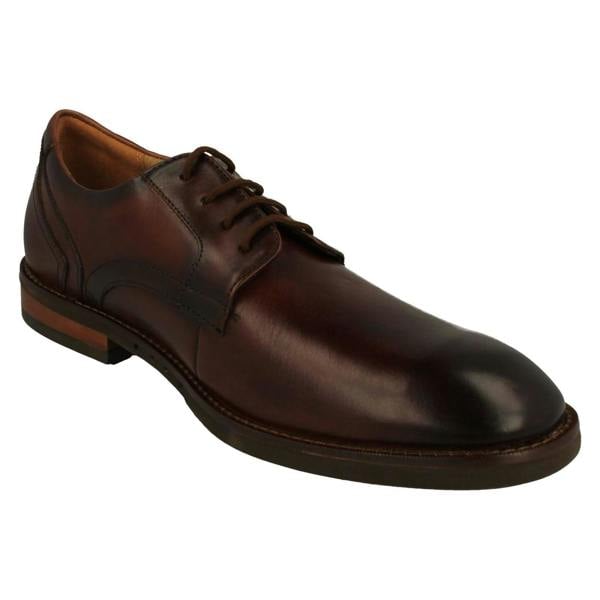 Clarks Mens Clarks Unstructured Lightweight Lace Up Shoes Un Hugh Lace