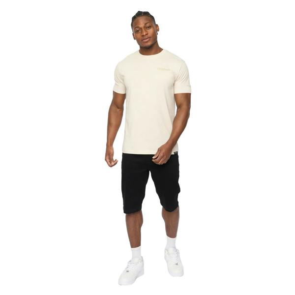 Crosshatch Mens Hammersmith Denim Shorts - Black Wash - 