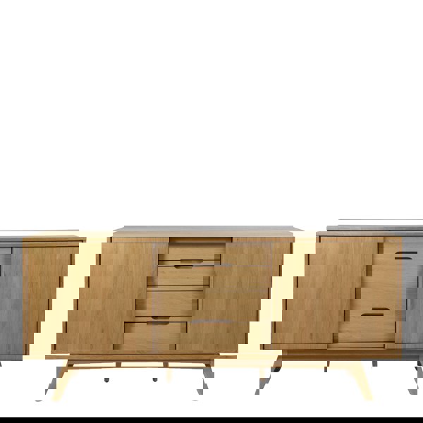 Furniture To Go Marte 2 Door 4 Drawers Sideboard in Oak