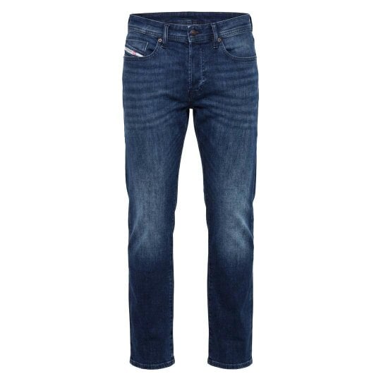 Diesel Buster-X Dark Blue Faded Denim Jeans