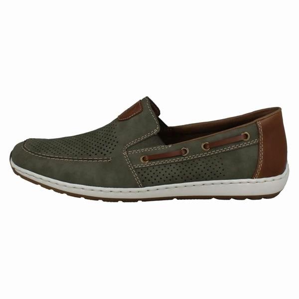 Rieker Mens Rieker Cut Out Detailed Summer Slip On Shoes 08866