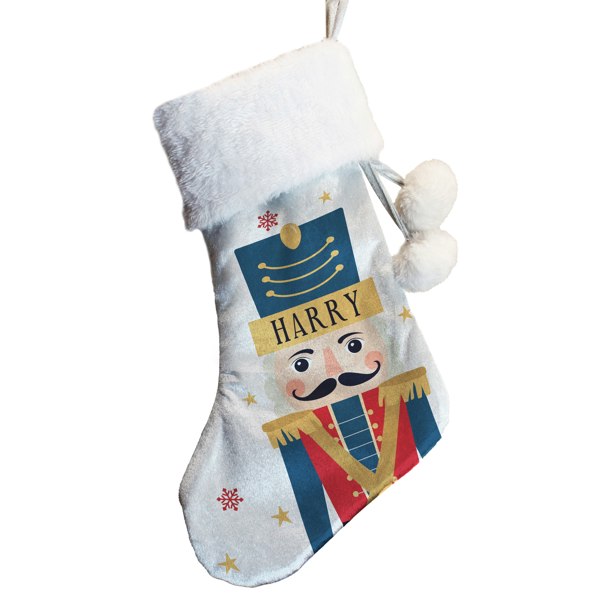 Personalised Memento Company Personalised Nutcracker Christmas Stocking