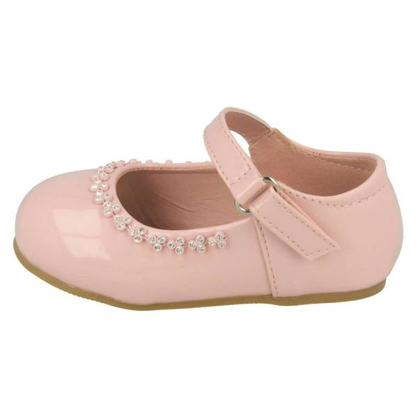 Spot On Girls Spot On Diamante Detail Party Shoes