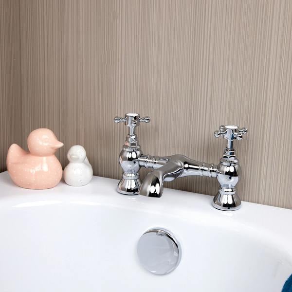 Flode Flen | Bath Filler | Chrome