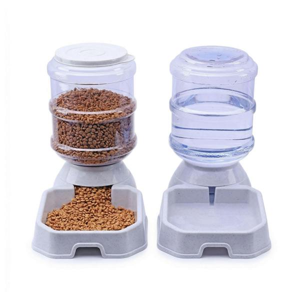 Dragodirect Automatic Pet Feeder & Water Dispenser 2-in-1 Dog Cat Bowl
