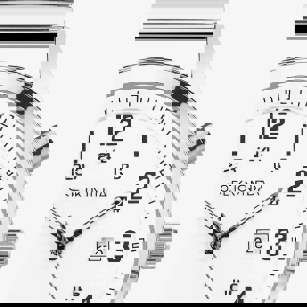 Sekonda Easy Reader Silver Expandable Watch 30126