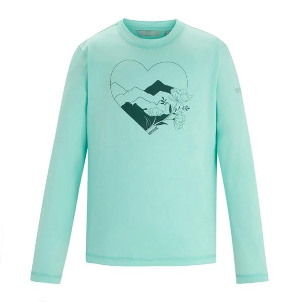 Regatta Childrens/Kids Alvarado Heart T-Shirt - Water Ballet - 
