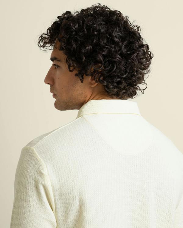 Larsson & Co Odin - Textured Polo Shirt