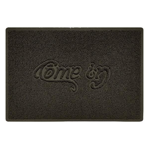 Nicoman "Come In" Grey Spaghetti Door Mat