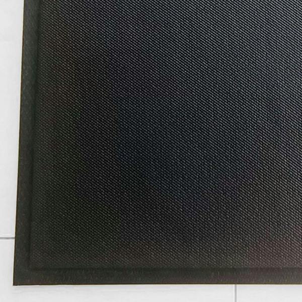 Ultralux Mesh Dirt Trapper Door Mat – Non-Slip Vinyl Indoor/Outdoor Scraper Entrance Mat – Metallic Black & White – Multiple Sizes UMMGR