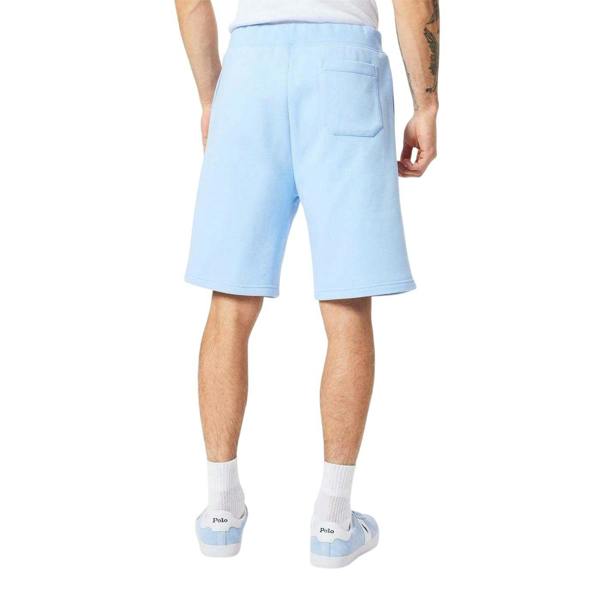 Ralph Lauren Mens Polo Fleece Sweat Shorts - Bluebell - 