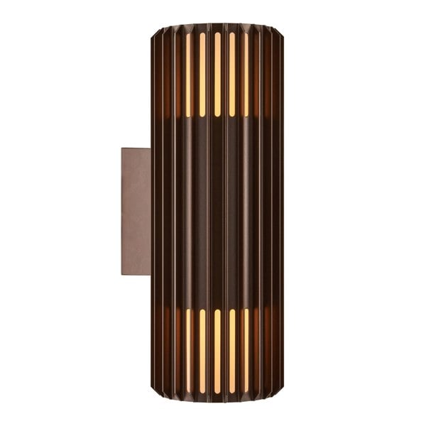 Nordlux Aludra Double | Wall light | Seaside brown metallic