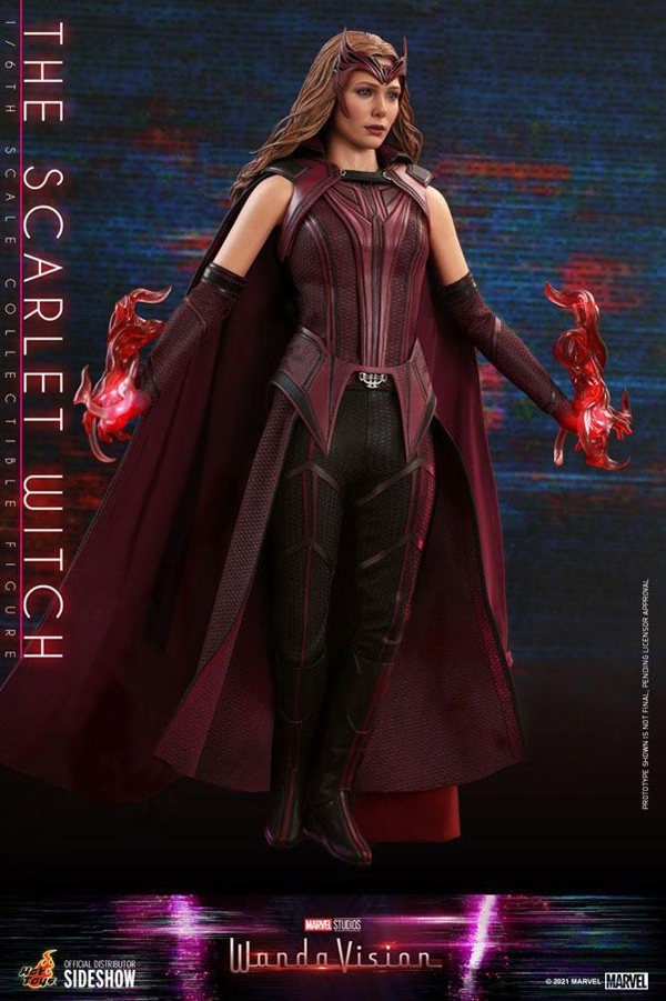 Hot Toys The Scarlet Witch WandaVision Action Figure 1:6 Scale Hot Toys 907935