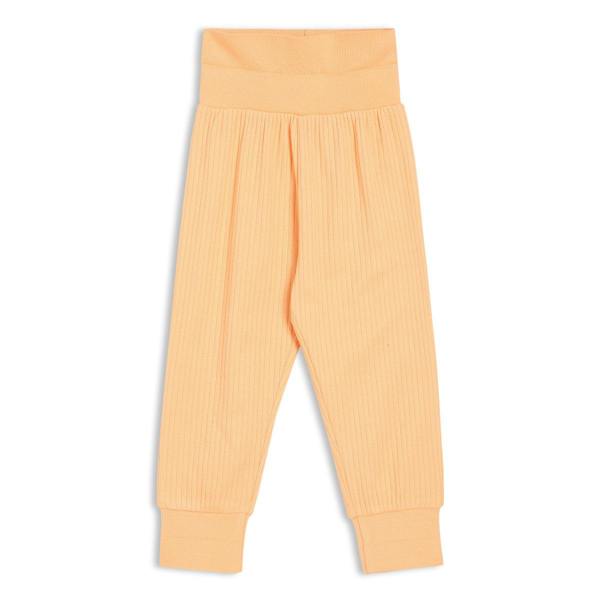 Mini Cuddles Baby Girls 3pk Fruits Print, Solid And Striped Leggings, Multicolour