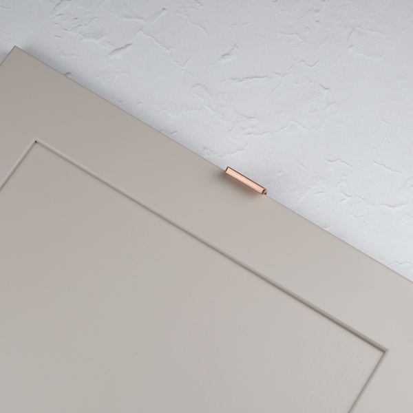 Handle & Home Rose Gold Copper Profile Edge Pulls
