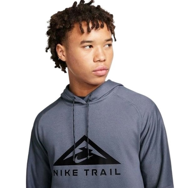 Nike Dv9324 003 Grey/Silver Hooded Jumper Male S