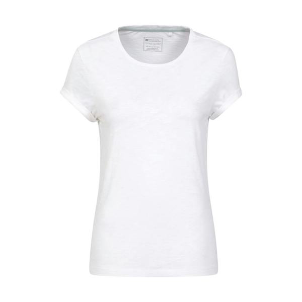 Mountain Warehouse Womens/Ladies Bude Relaxed Fit T-Shirt - White