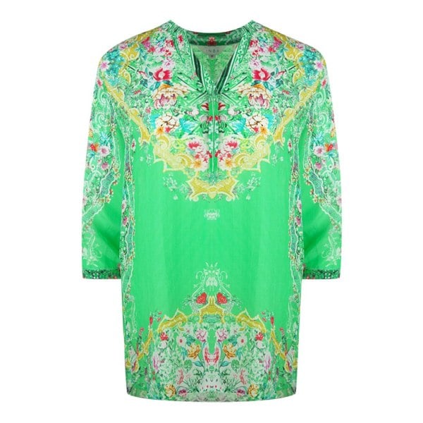 Inoa Versailles Gardenia 1202120 Milano Blouse - Green