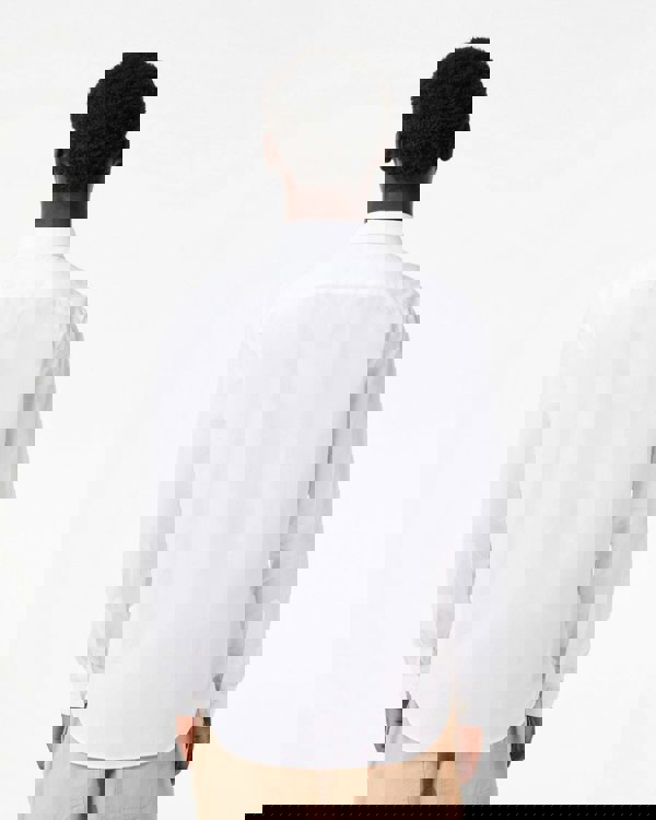 Lacoste Mens Long Sleeve City Shirt - White 001