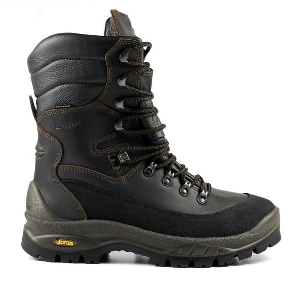 Padded ankle on the Grisport Gamekeeper boots with heel locking system and padded tongue