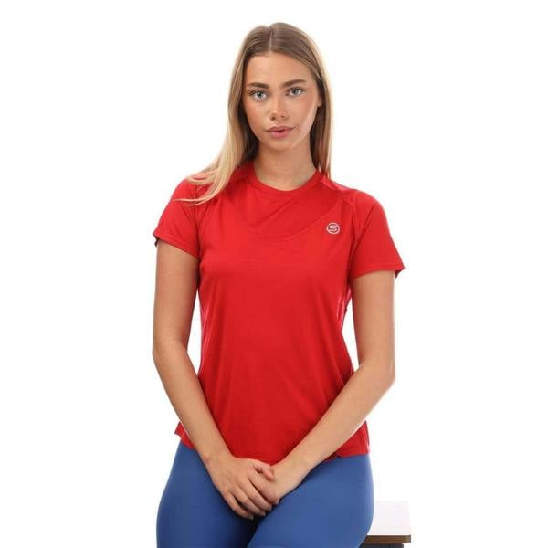 Skins Womens/Ladies Series-3 T-Shirt - Red - 