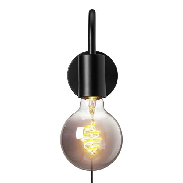 Nordlux Paco | Wall light | Black