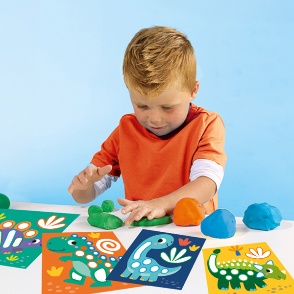 SES Creative My first - Dough activity cards dinos